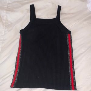 Black mixology tank top